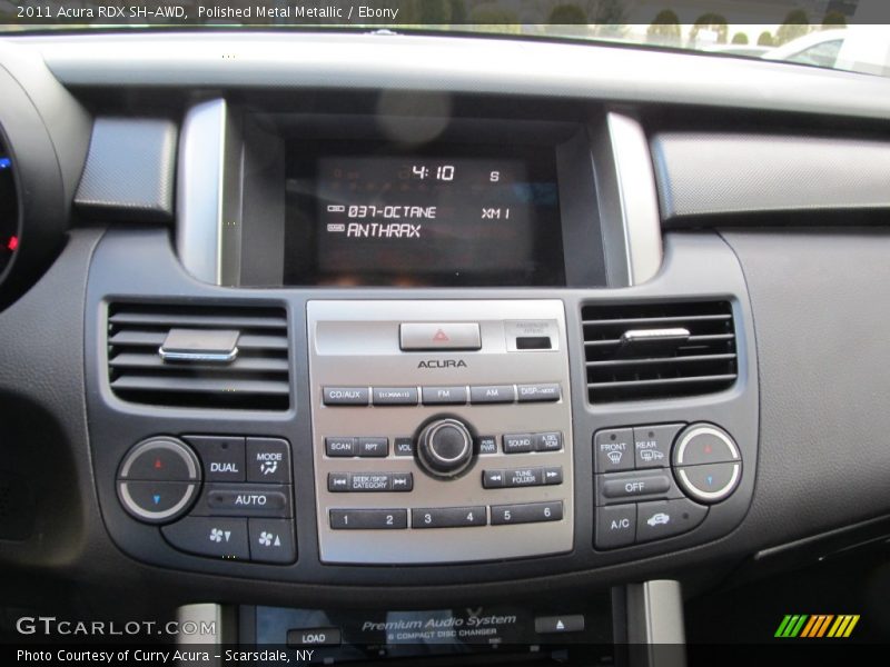 Controls of 2011 RDX SH-AWD