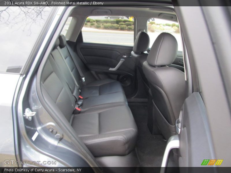 Polished Metal Metallic / Ebony 2011 Acura RDX SH-AWD