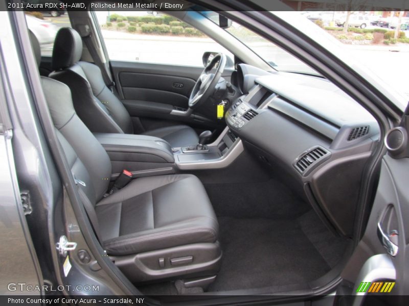 Polished Metal Metallic / Ebony 2011 Acura RDX SH-AWD