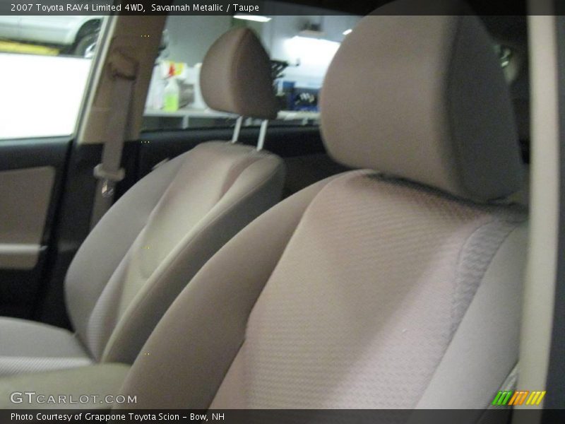 Savannah Metallic / Taupe 2007 Toyota RAV4 Limited 4WD