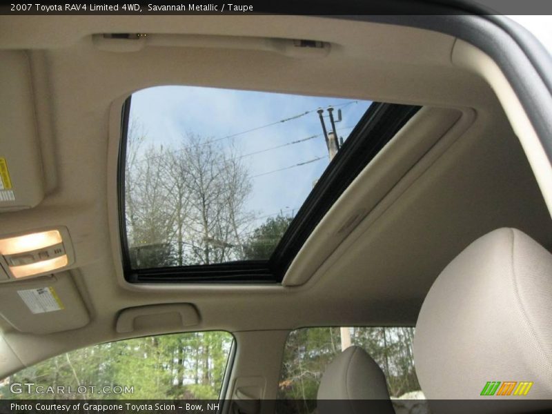 Savannah Metallic / Taupe 2007 Toyota RAV4 Limited 4WD