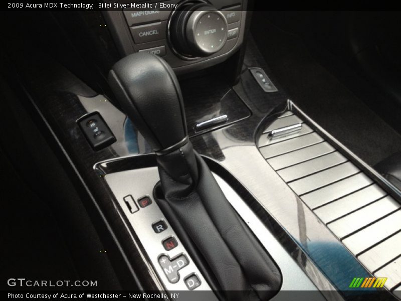Billet Silver Metallic / Ebony 2009 Acura MDX Technology