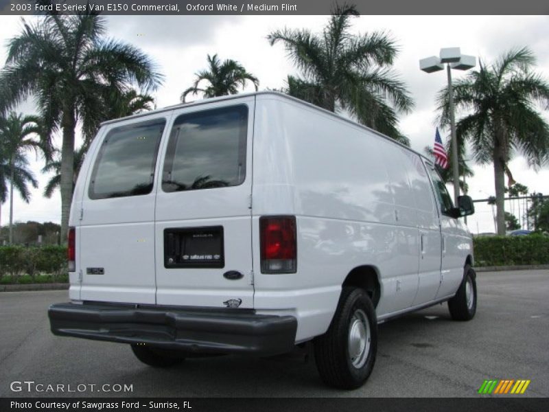 Oxford White / Medium Flint 2003 Ford E Series Van E150 Commercial
