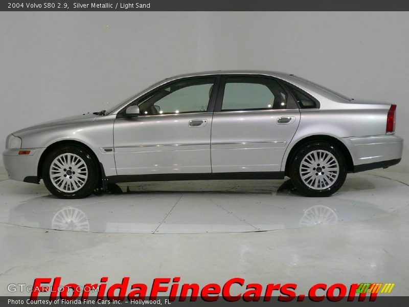 Silver Metallic / Light Sand 2004 Volvo S80 2.9