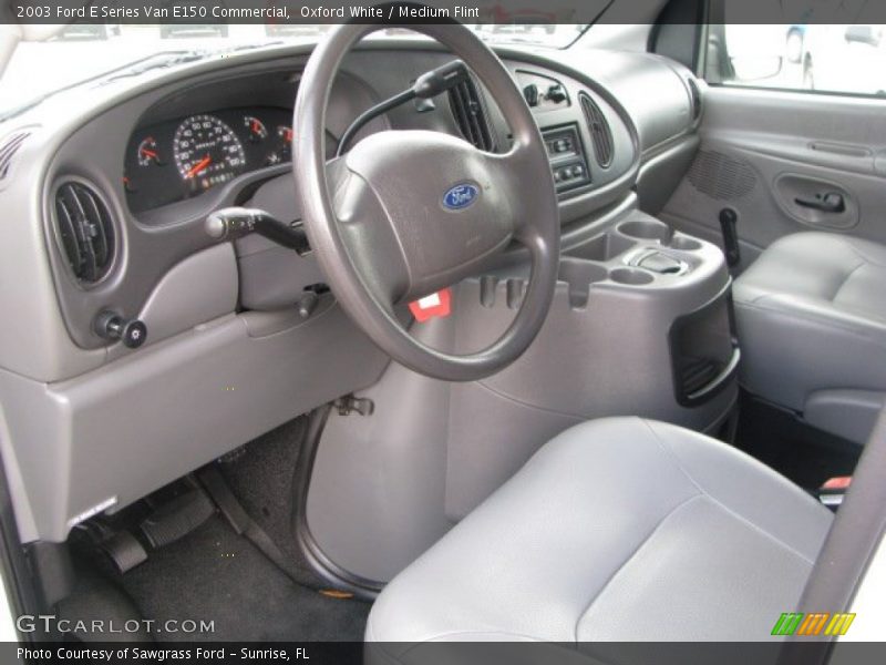  2003 E Series Van E150 Commercial Medium Flint Interior