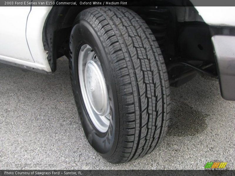 Oxford White / Medium Flint 2003 Ford E Series Van E150 Commercial