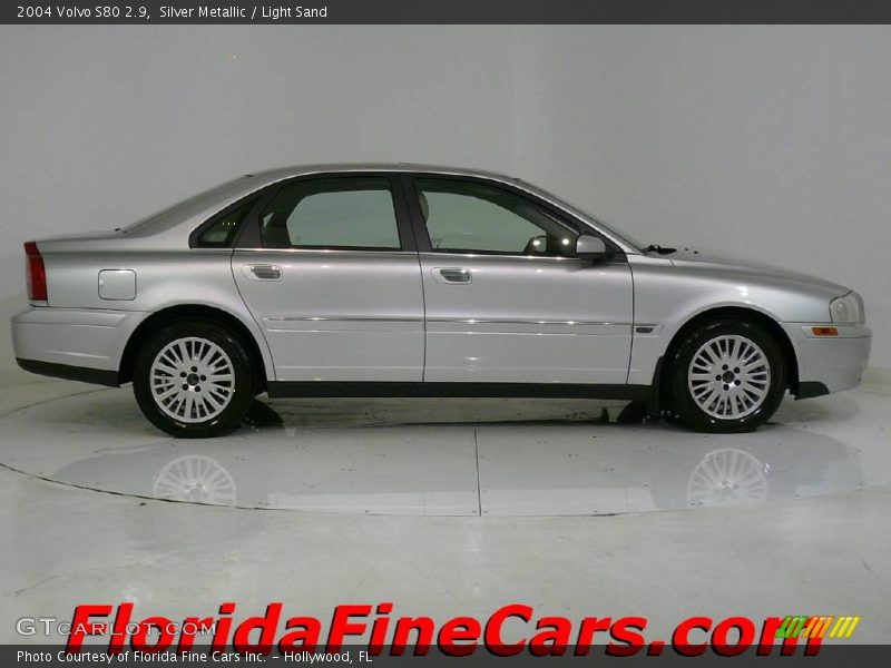 Silver Metallic / Light Sand 2004 Volvo S80 2.9