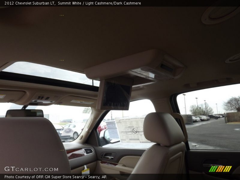 Summit White / Light Cashmere/Dark Cashmere 2012 Chevrolet Suburban LT