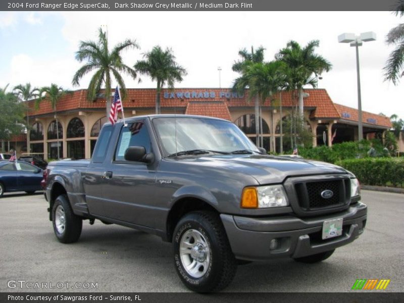 Dark Shadow Grey Metallic / Medium Dark Flint 2004 Ford Ranger Edge SuperCab