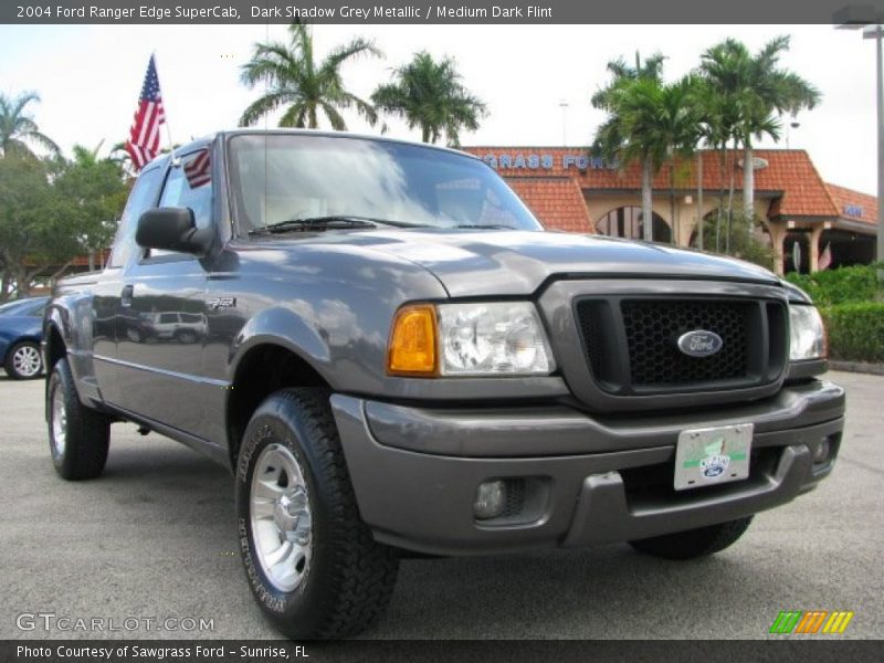Dark Shadow Grey Metallic / Medium Dark Flint 2004 Ford Ranger Edge SuperCab
