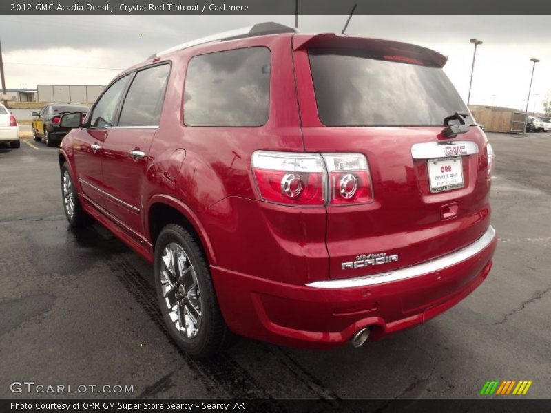 Crystal Red Tintcoat / Cashmere 2012 GMC Acadia Denali