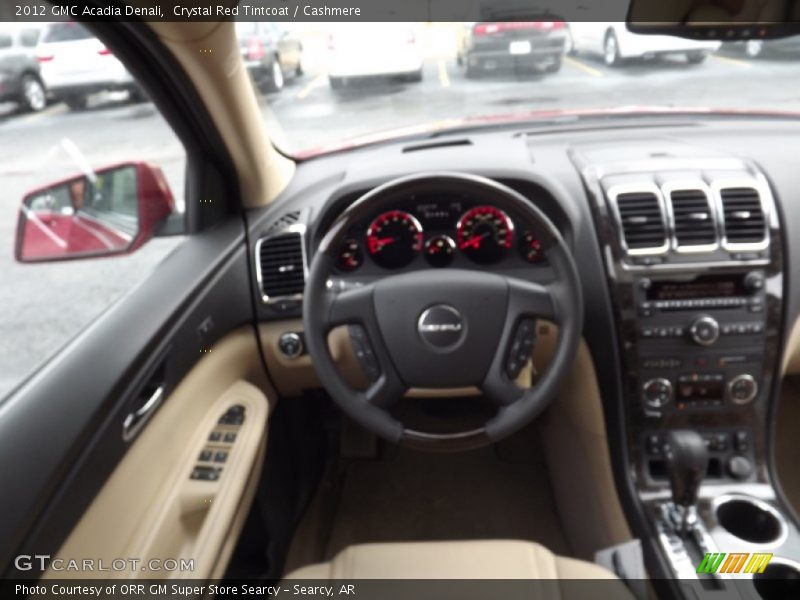 Crystal Red Tintcoat / Cashmere 2012 GMC Acadia Denali