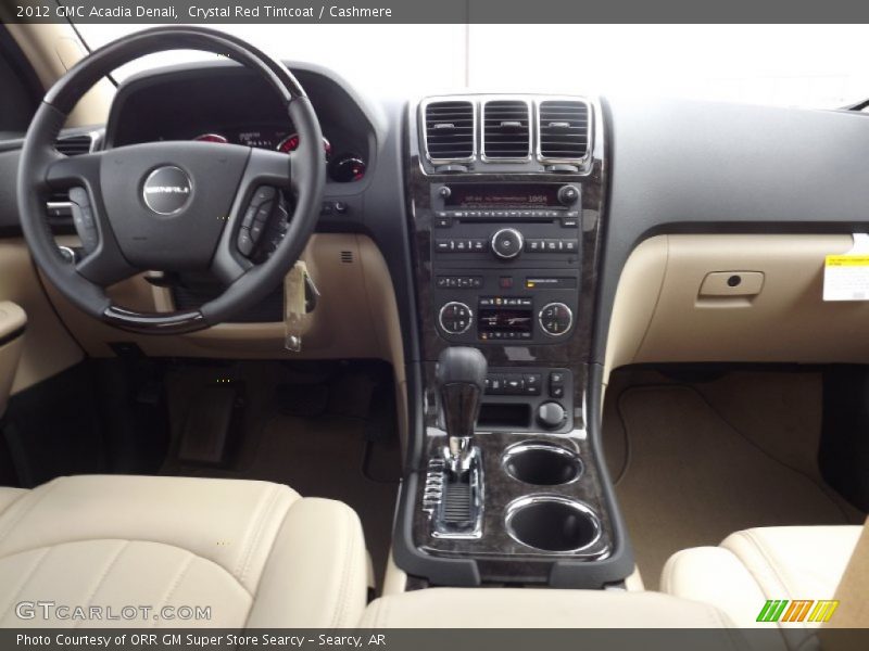 Crystal Red Tintcoat / Cashmere 2012 GMC Acadia Denali