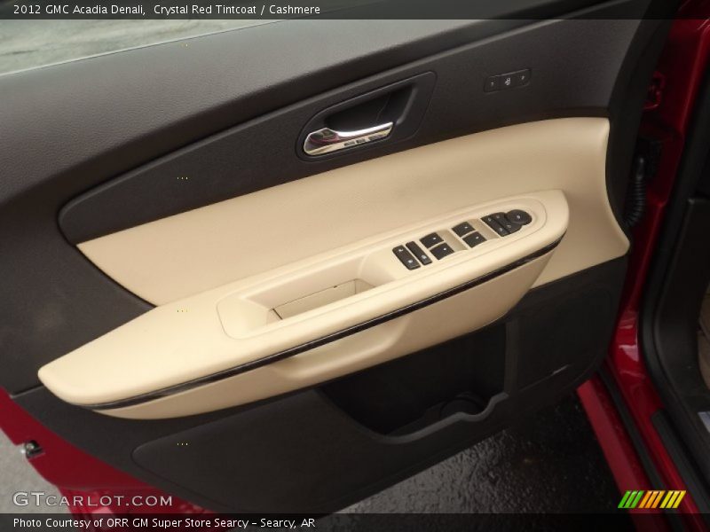 Crystal Red Tintcoat / Cashmere 2012 GMC Acadia Denali