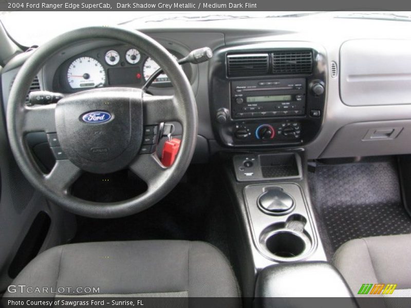 Dark Shadow Grey Metallic / Medium Dark Flint 2004 Ford Ranger Edge SuperCab