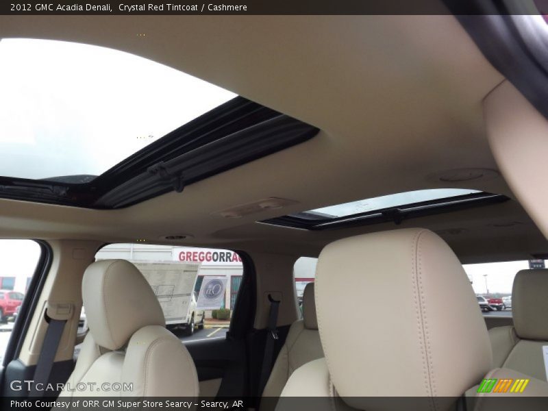 Crystal Red Tintcoat / Cashmere 2012 GMC Acadia Denali