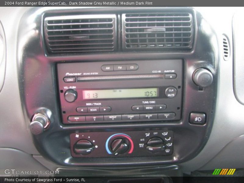 Dark Shadow Grey Metallic / Medium Dark Flint 2004 Ford Ranger Edge SuperCab