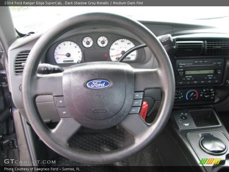 Dark Shadow Grey Metallic / Medium Dark Flint 2004 Ford Ranger Edge SuperCab