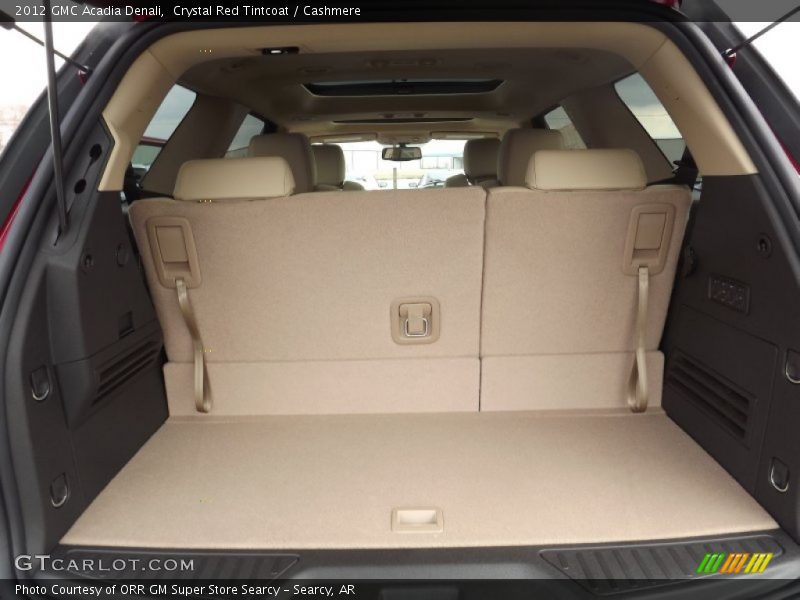  2012 Acadia Denali Trunk