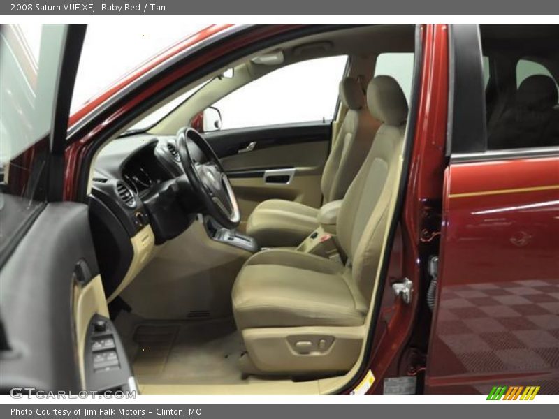 Ruby Red / Tan 2008 Saturn VUE XE