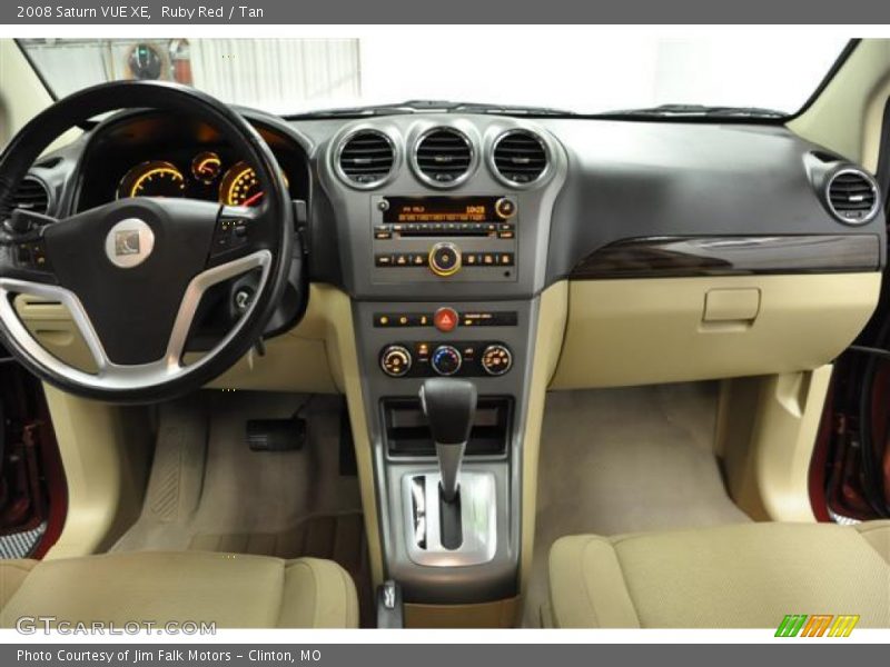 Ruby Red / Tan 2008 Saturn VUE XE