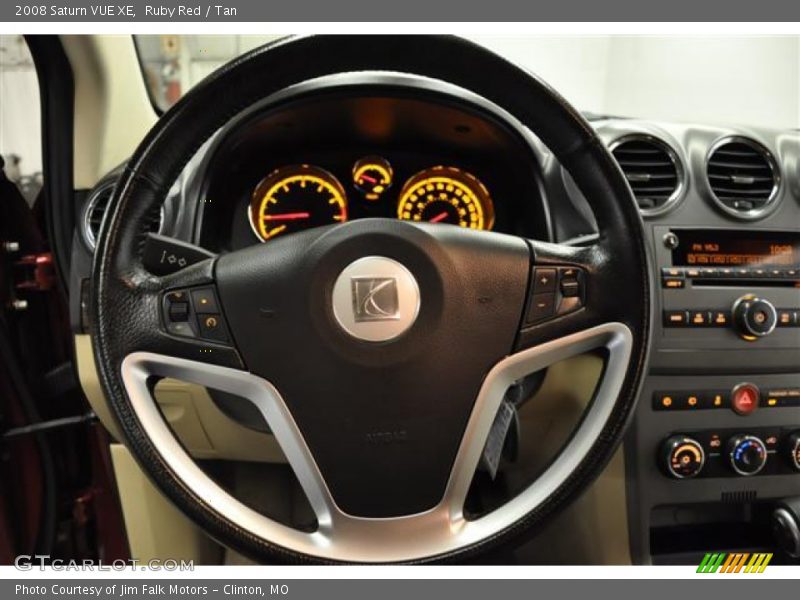 Ruby Red / Tan 2008 Saturn VUE XE