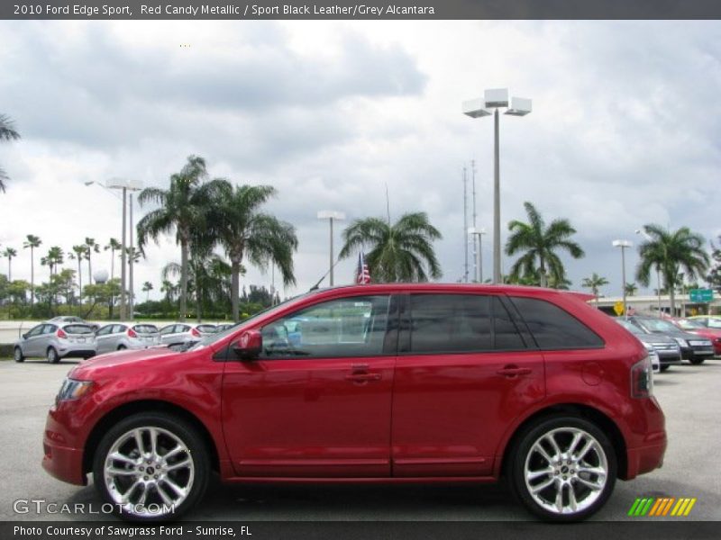  2010 Edge Sport Red Candy Metallic
