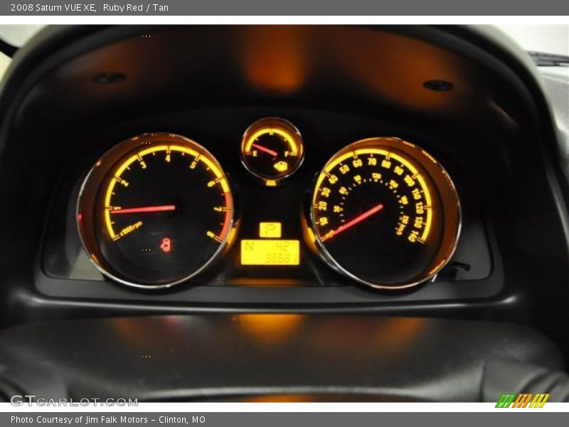 Ruby Red / Tan 2008 Saturn VUE XE