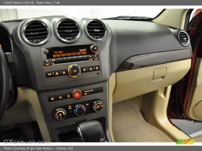 Ruby Red / Tan 2008 Saturn VUE XE