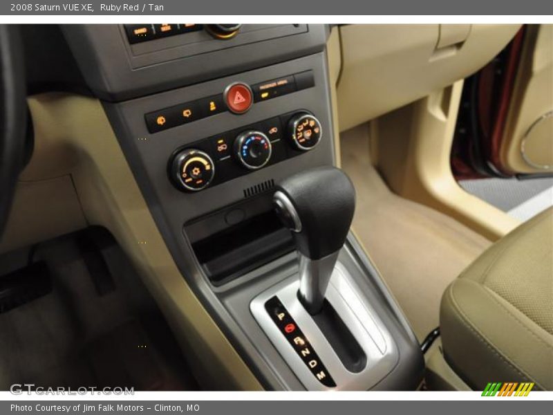 Ruby Red / Tan 2008 Saturn VUE XE