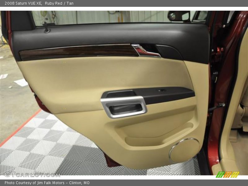 Ruby Red / Tan 2008 Saturn VUE XE