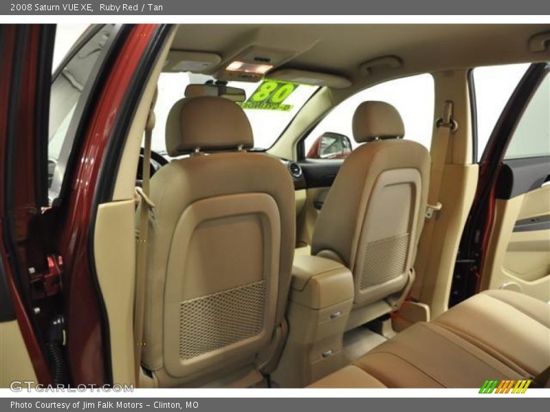 Ruby Red / Tan 2008 Saturn VUE XE