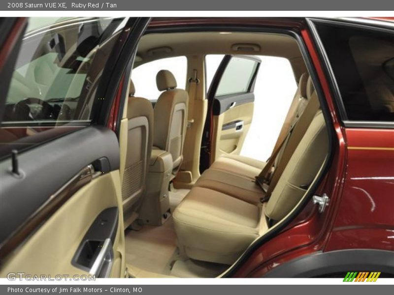 Ruby Red / Tan 2008 Saturn VUE XE