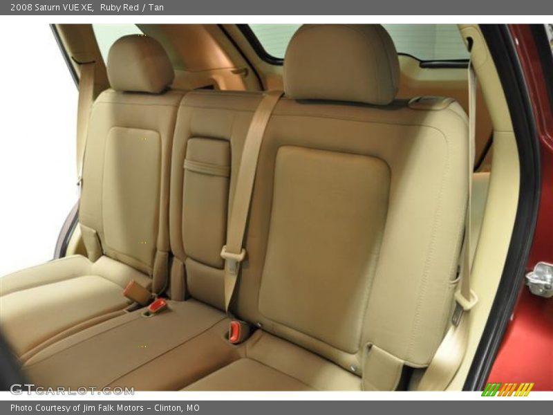 Ruby Red / Tan 2008 Saturn VUE XE
