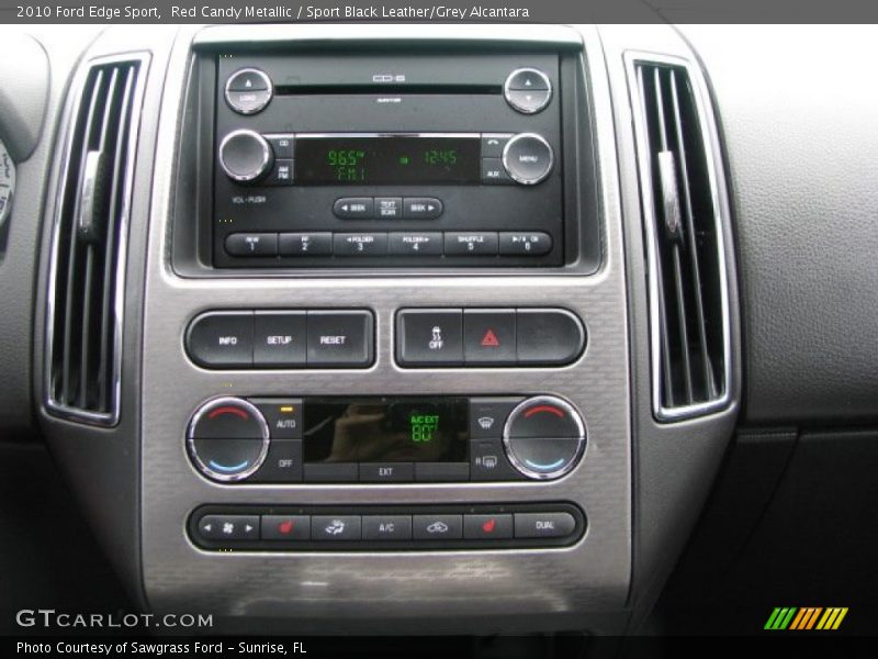 Controls of 2010 Edge Sport