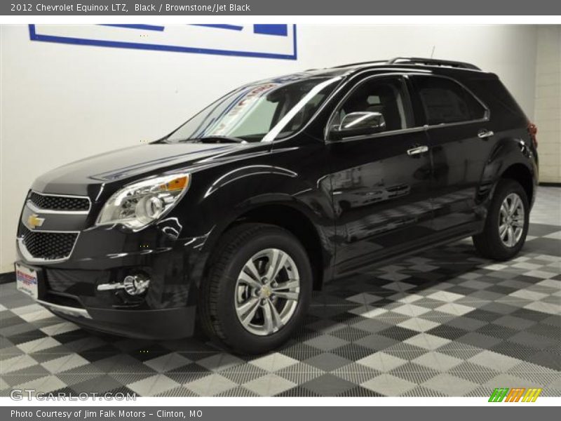 Black / Brownstone/Jet Black 2012 Chevrolet Equinox LTZ