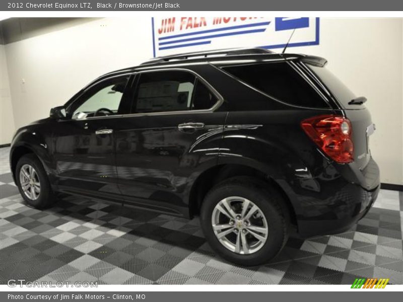 Black / Brownstone/Jet Black 2012 Chevrolet Equinox LTZ