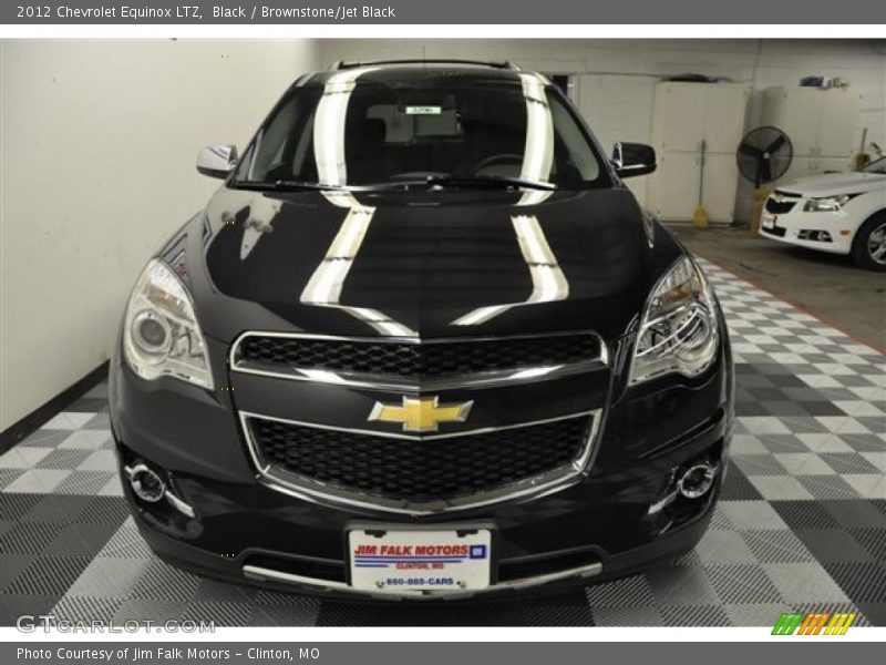 Black / Brownstone/Jet Black 2012 Chevrolet Equinox LTZ