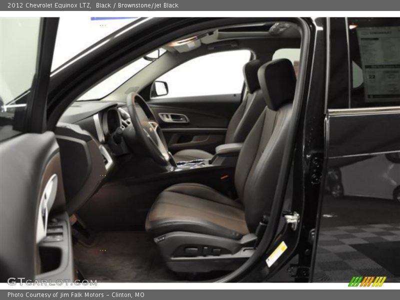 Black / Brownstone/Jet Black 2012 Chevrolet Equinox LTZ
