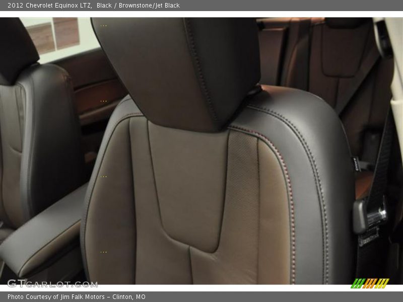 Black / Brownstone/Jet Black 2012 Chevrolet Equinox LTZ
