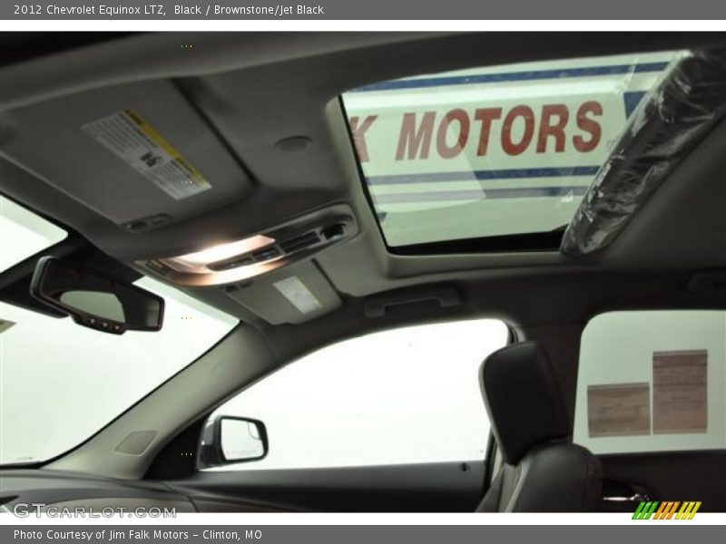 Black / Brownstone/Jet Black 2012 Chevrolet Equinox LTZ