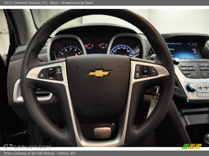 Black / Brownstone/Jet Black 2012 Chevrolet Equinox LTZ
