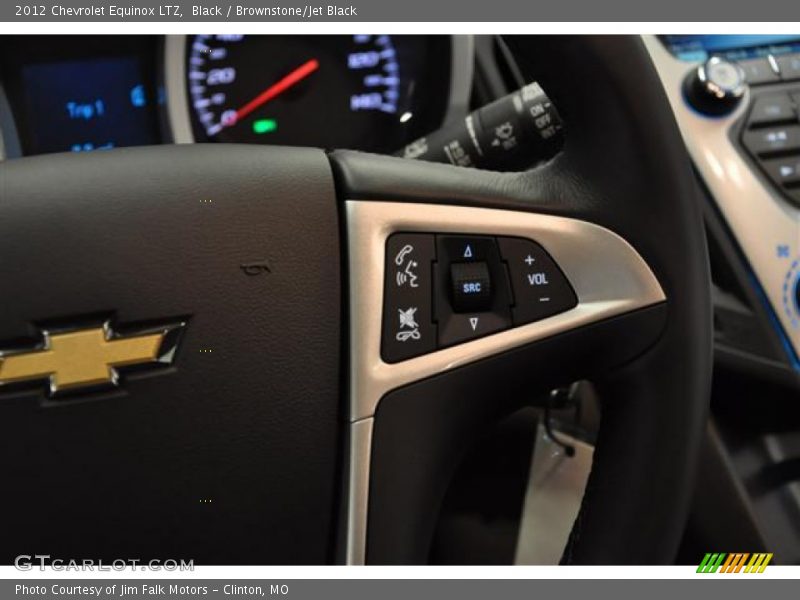 Black / Brownstone/Jet Black 2012 Chevrolet Equinox LTZ