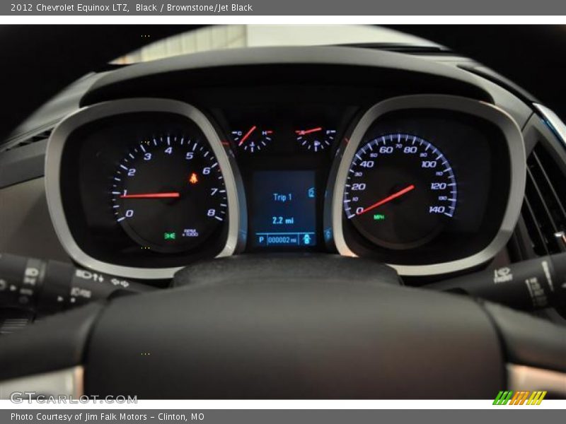 Black / Brownstone/Jet Black 2012 Chevrolet Equinox LTZ