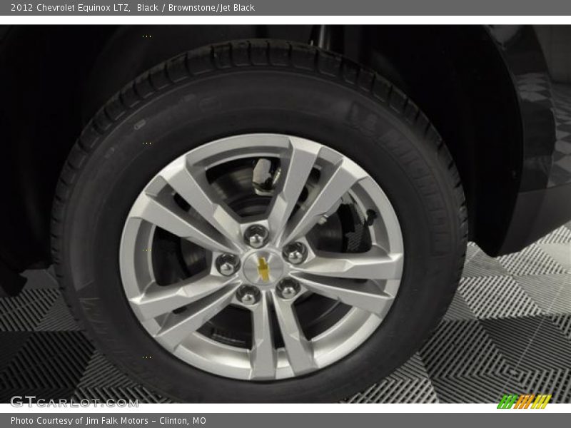 Black / Brownstone/Jet Black 2012 Chevrolet Equinox LTZ