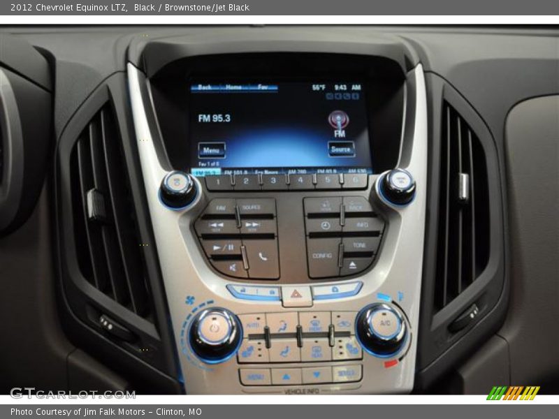 Black / Brownstone/Jet Black 2012 Chevrolet Equinox LTZ