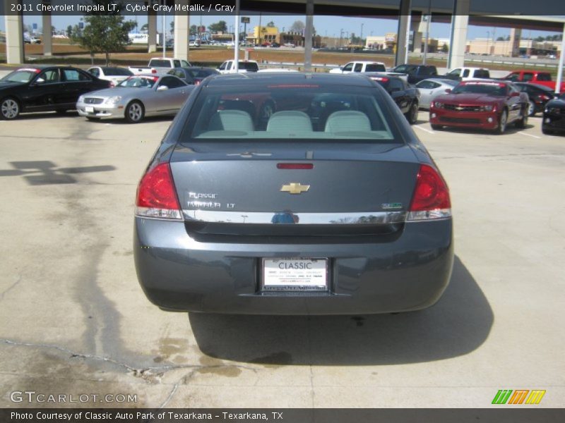 Cyber Gray Metallic / Gray 2011 Chevrolet Impala LT