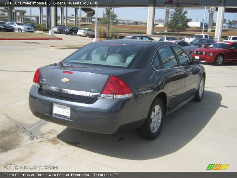Cyber Gray Metallic / Gray 2011 Chevrolet Impala LT