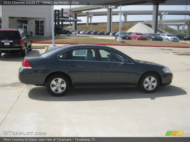 Cyber Gray Metallic / Gray 2011 Chevrolet Impala LT