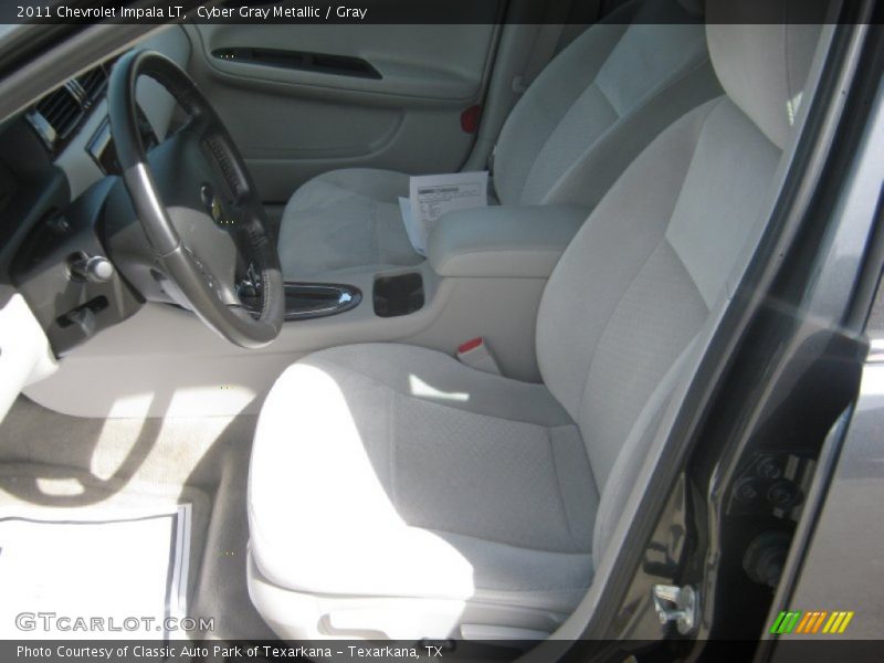Cyber Gray Metallic / Gray 2011 Chevrolet Impala LT